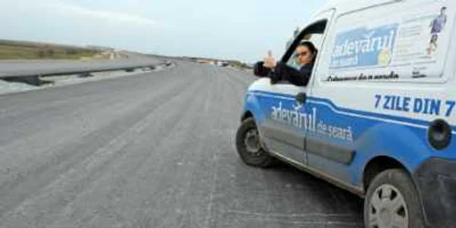 Reporterul „Adevărul“ a testat şoseaua