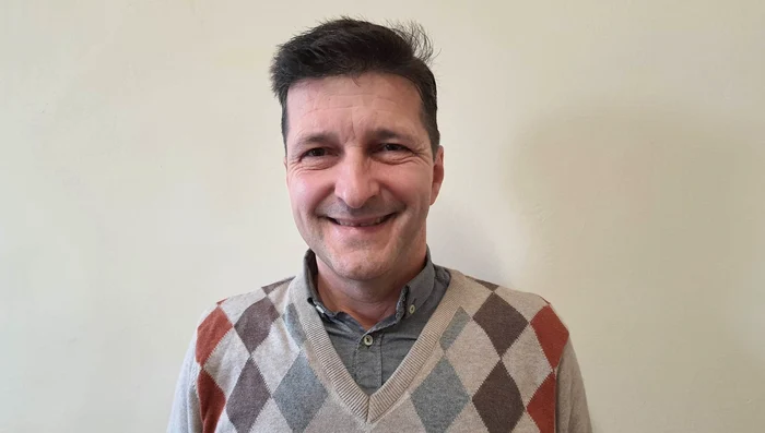 Economistul clujean Radu Nechita, conferențiar dr. la UBB. FOTO: Remus Florescu