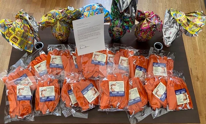 Ramona a trimis și ouă de ciocolată pentru copii