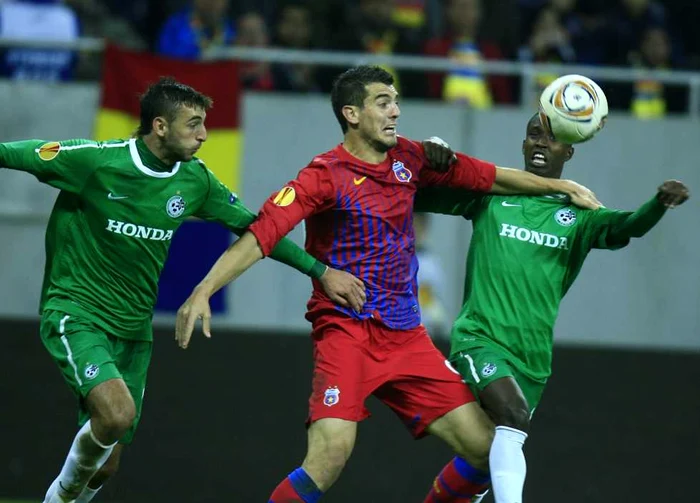 Steaua-Maccabi * Foto: Petrică Tănase