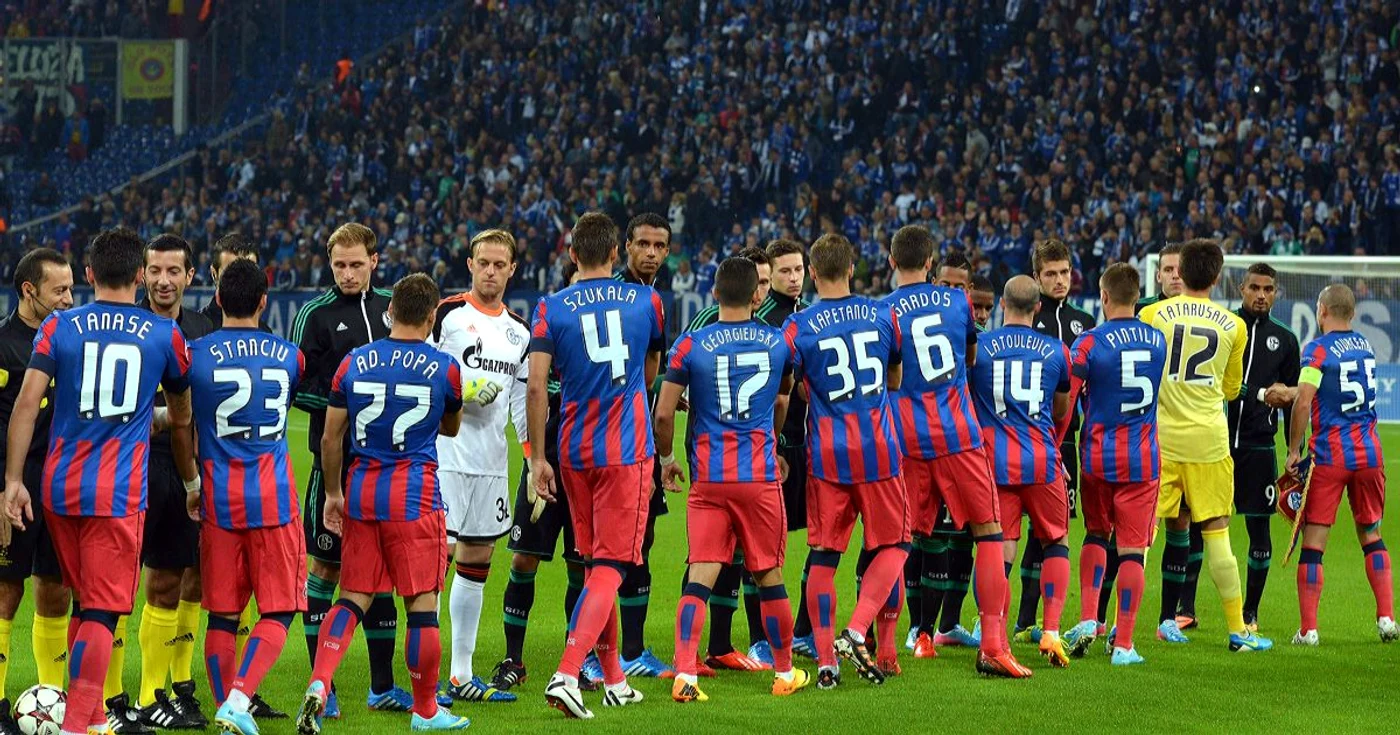 Steaua va mai întâlni Schalke 04 în returul de pe Arena Naţională FOTO Răzvan Păsărică