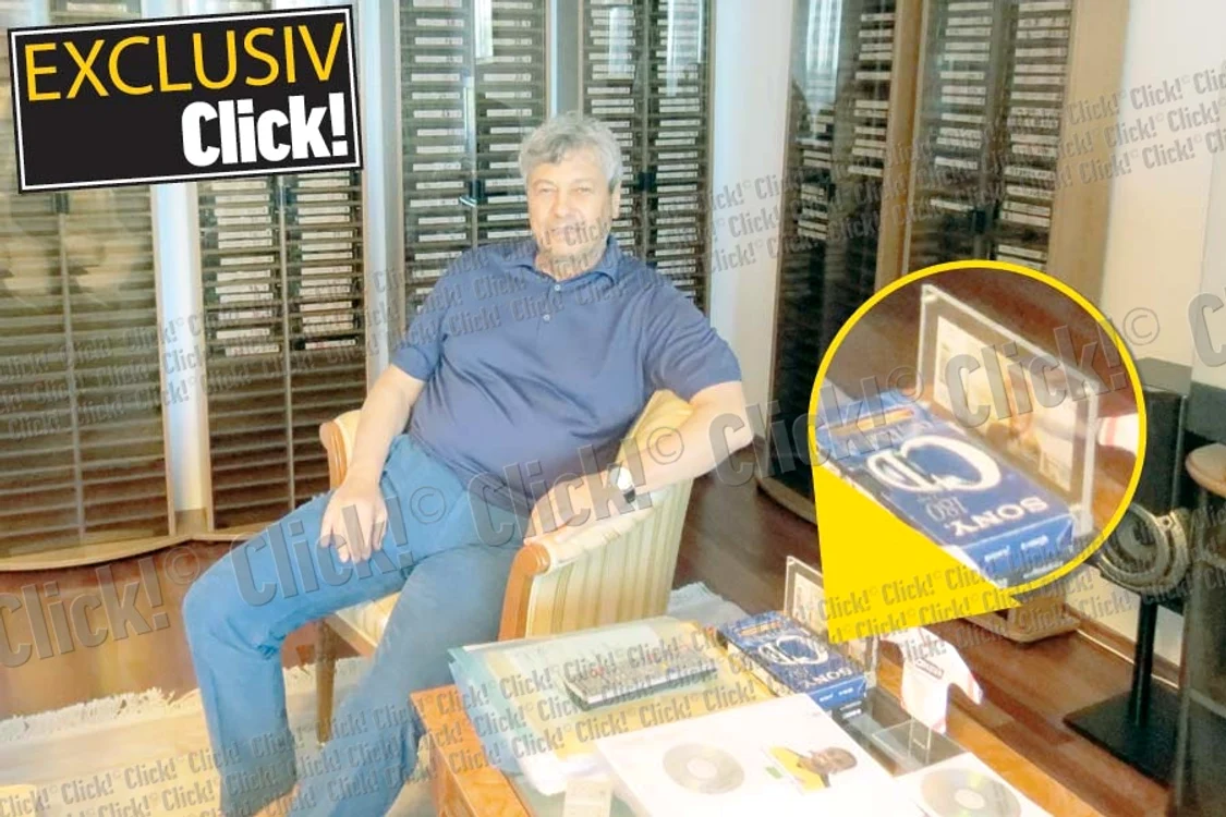 
    Locul unde Lucescu  se simte cel mai bine:  pe fotoliul din  biroul de lucru (FOTOGRAFII: ALEXANDRA DRAGU, Doneţk)  