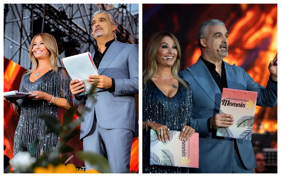 Anca Țurcașiu și Aurelian Temișan prezintă Festivalul din Mamaia / Foto: Colaj Magic FM România