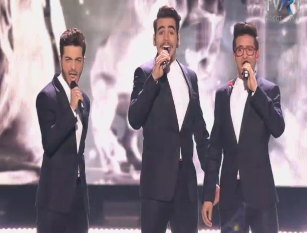 Cei trei tenori au încheiat seara la Eurovision 2015 finala 