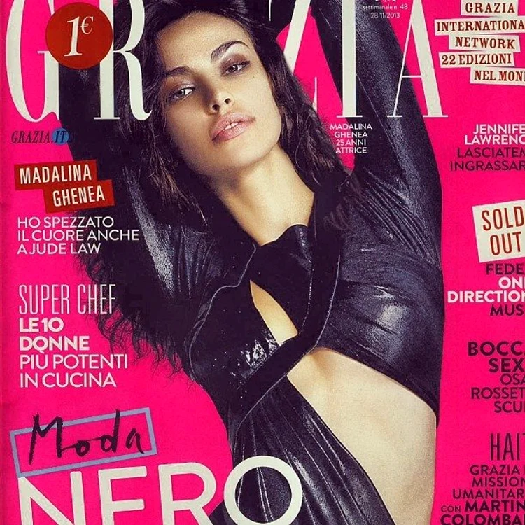 Mădălina Ghenea este pe coperta noului număr al revistei Grazia