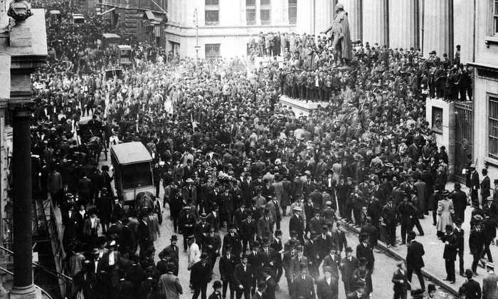 Panica bancară din 1907, una din cele mai puternice crize financiare din Statele Unite  jpeg