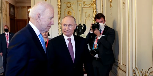 Joe Biden şi Vladimir Putin la Geneva FOTO EPA-EFE