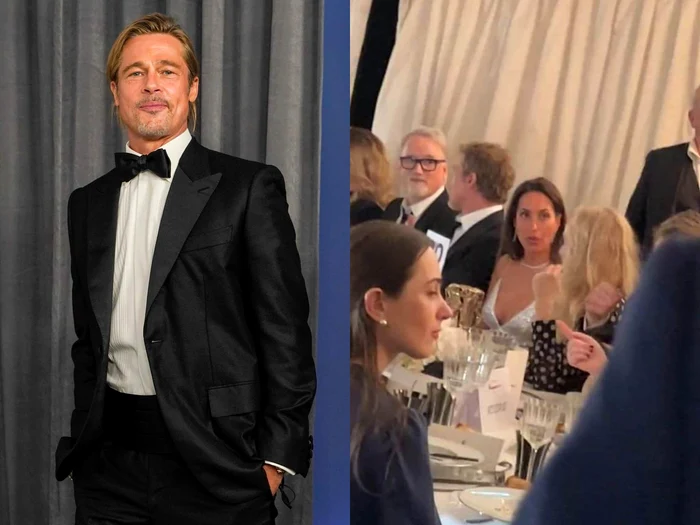 Brad Pitt și-a scos iubita la o cină romantică (Foto: GettyImages/Twitter)