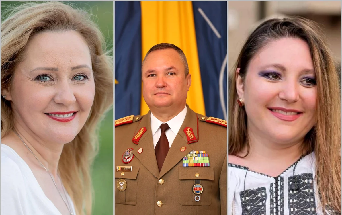 Elena Lasconi, Diana Șoșoacă și Nicolae Ciucă / foto: Colaj Click!