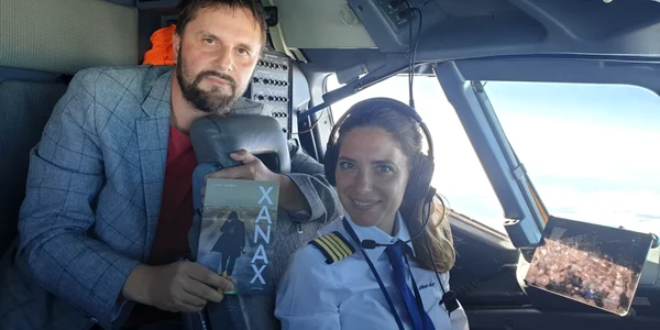 Liviu Iancu avion lansare