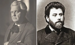 Mihail Sadoveanu și Ion Creanga (© Wikimedia Commons)