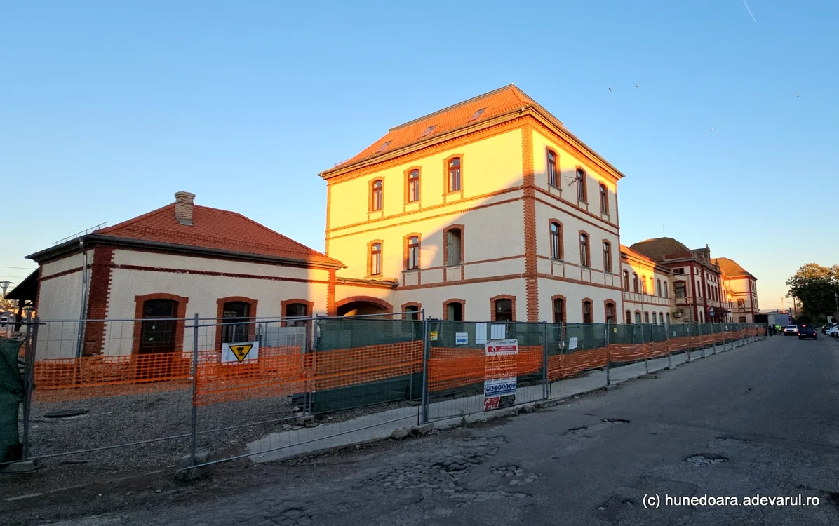 Gara Simeria. Foto: Daniel Guță. ADEVĂRUL