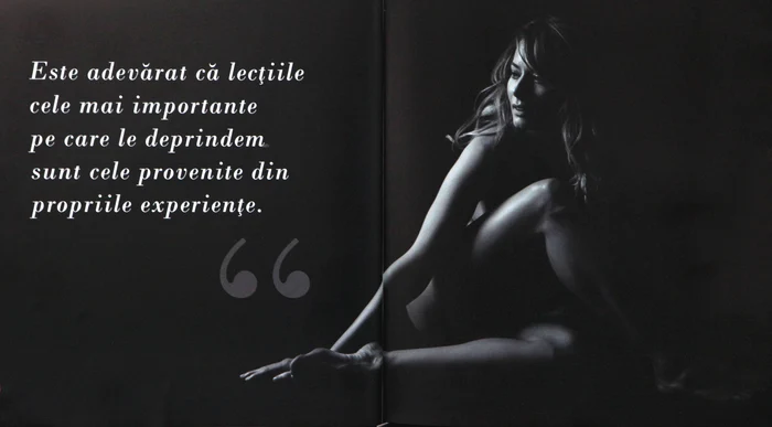 Laura Cosoi, nud artistic pentru cartea de bucate