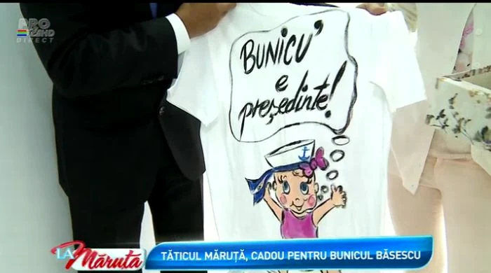 Traian Băsescu, fericit ca e bunic