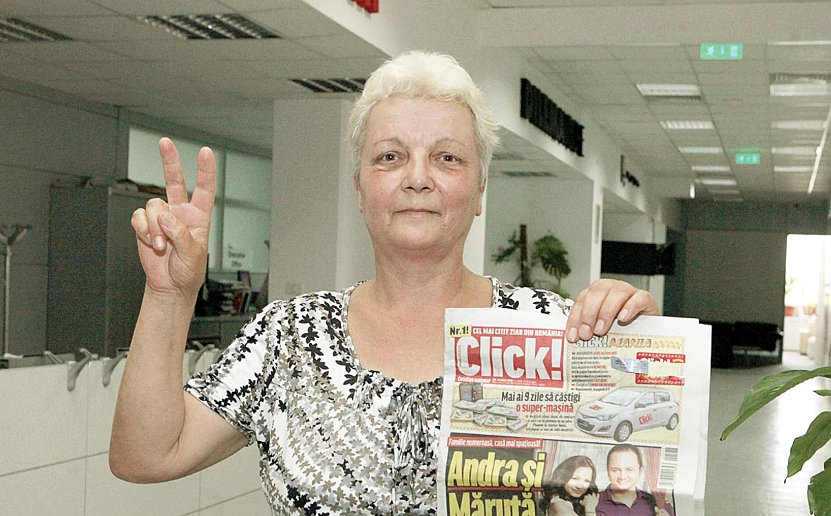 Maria Matei a câştigat 300 de lei la concursul nostru