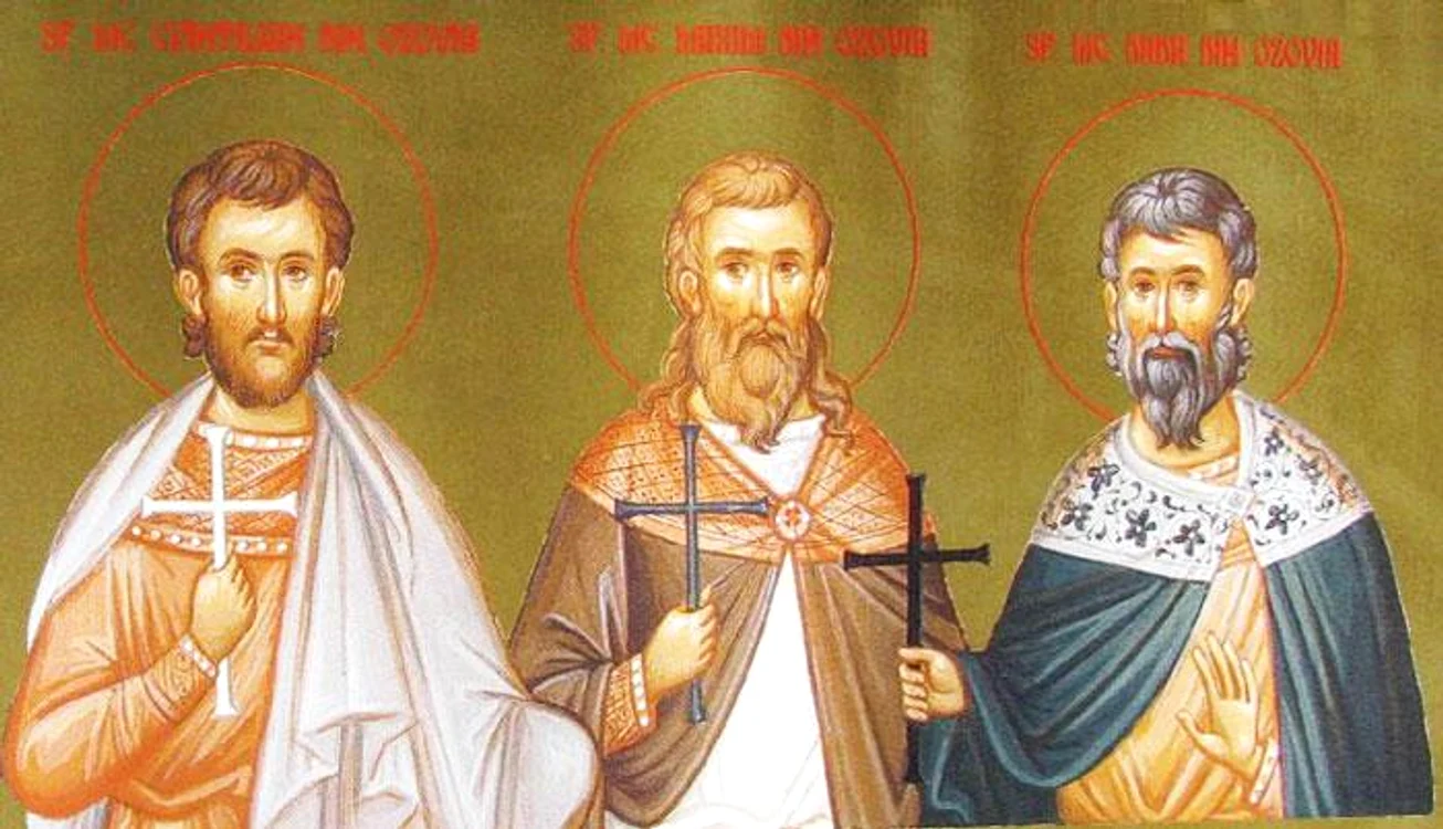 Sfinții Mucenici Maxim, Cvintilian și Dadas (foto: doxologia.ro)