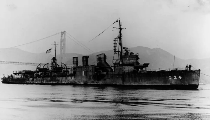 Distrugătorul marinei americane, descoperit în stare intactă FOTO: Ocean Infinity