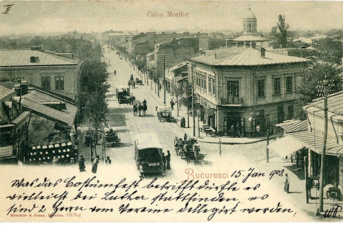 București. Calea Moșilor, la începutul secolului XX (© iMAGO Romaniae)