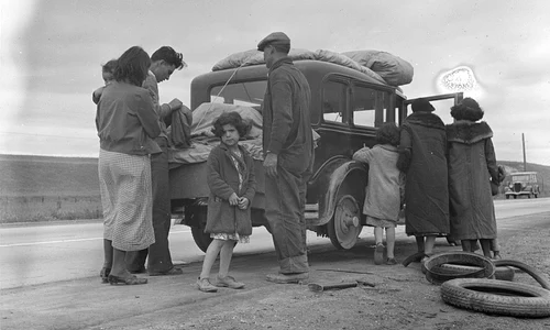 Emigranți în California anului 1936 (© Dorothea Lange / Library of Congress)