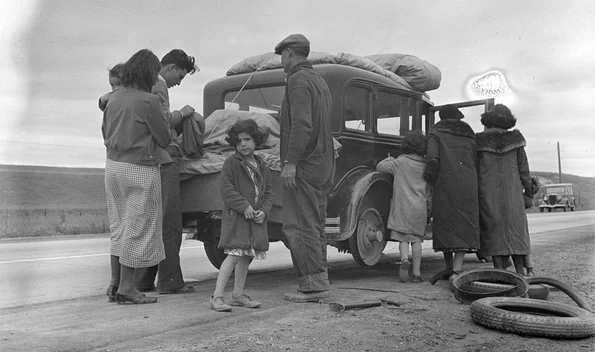 Emigranți în California anului 1936 (© Dorothea Lange / Library of Congress)