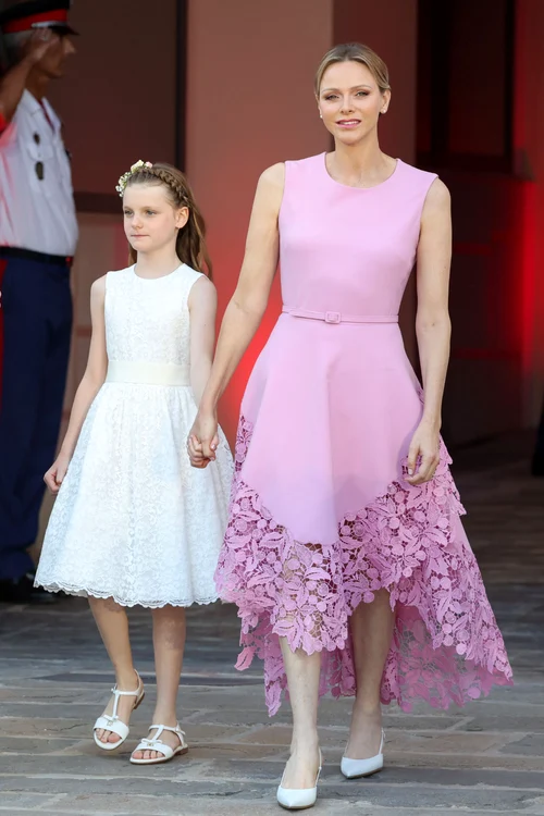 Charlene și Albert de Monaco cu Jacques și Gabriella GettyImages 2226011058 jpg