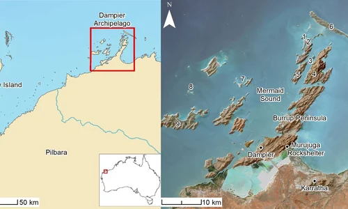 Primele situri subacvatice aborigene, descoperite în nord vestul Australiei jpeg
