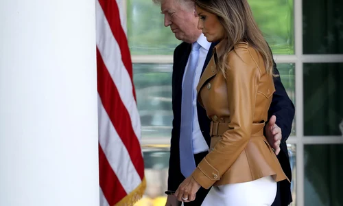 First Lady Melania Trump Speaks On The Launch Of Her Initiatives In The Rose Garden Of White House jpeg