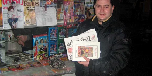 Gheorghe Sava a cumpărat volumul pentru fiica sa Miruna 