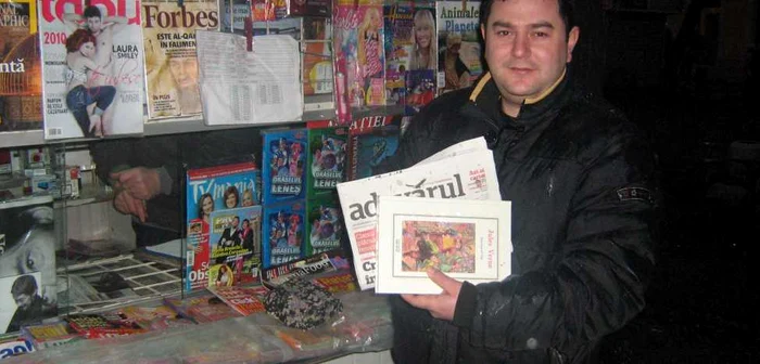 Gheorghe Sava a cumpărat volumul pentru fiica sa Miruna 
