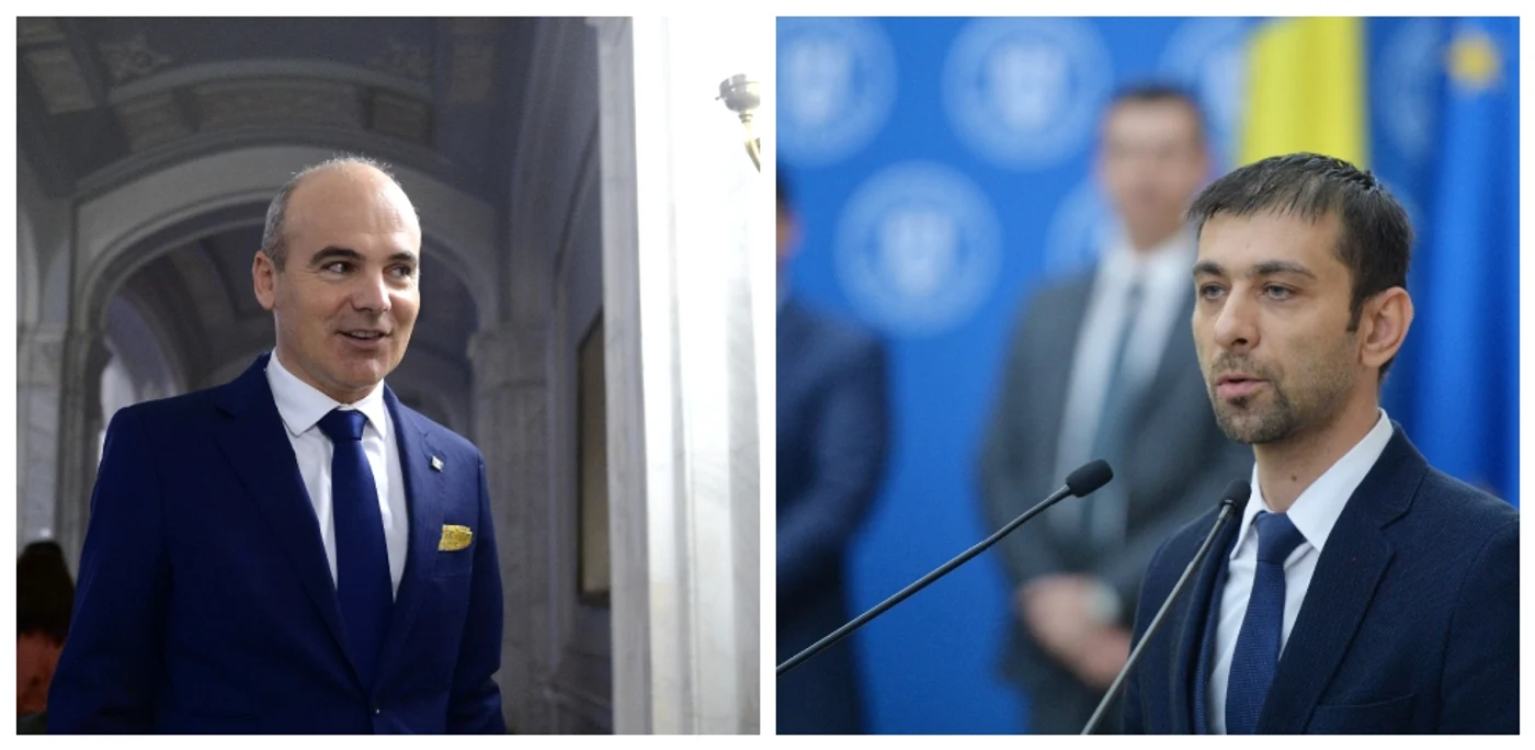 Rareș Bogdan (prim-vicepreședinte PNL) și Gabriel Zetea (vicepreședinte PSD) FOTO Mediafax