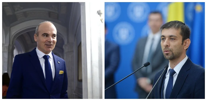 Rareș Bogdan (prim-vicepreședinte PNL) și Gabriel Zetea (vicepreședinte PSD) FOTO Mediafax