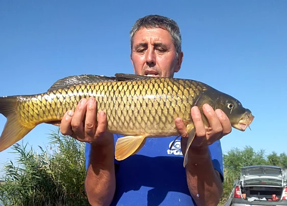 Gicu Caraman, unul dintre cei mai cunoscuți pescari din Galați FOTO: Arhivă Personală