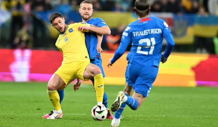 Ucraina (galben) merge la EURO2024 (FOTO: EPA)