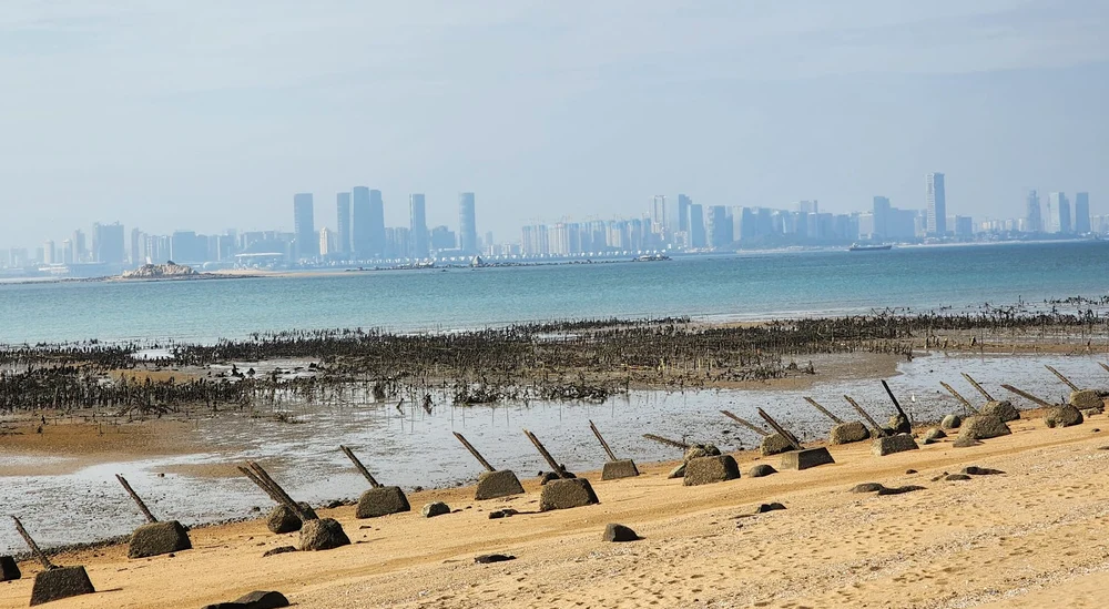 China văzută din Insula Kinmen din Taiwan. FOTO Tara Hariharan 2023