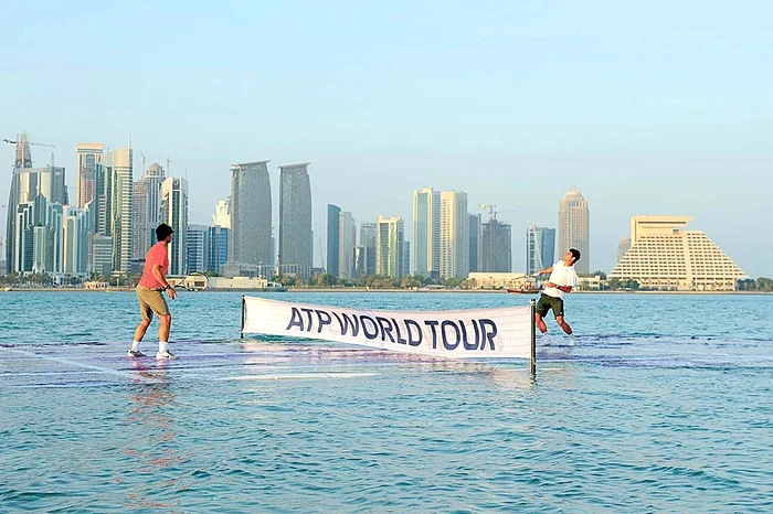 2011. Nadal şi Federer  au jucat pe apă 