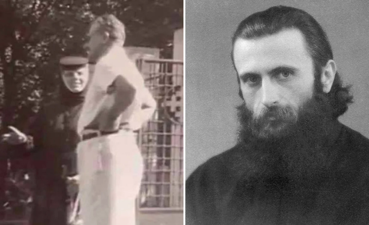 
    Arsenie Boca în două ipostaze diferite: ca civil în 1962, lângă o măciuţă, şi în haine preoţeşti, într-o imagine dinainte de a fi arestat la începutul anilor 1950Foto: adevarul.ro  