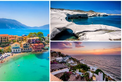 Destinații de vacanță în Grecia - Imagini din Kefalonia, Milos și Ikaria FOTO Shutterstock 
