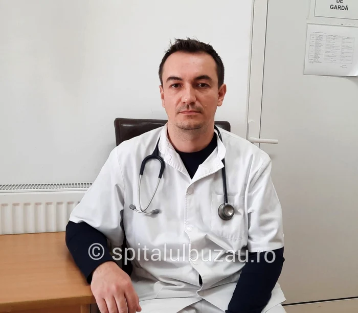 Bogdan Micu este şeful Secţiei Boli Infecţioase a SJU Buzău Sursa Spitalul Buzău