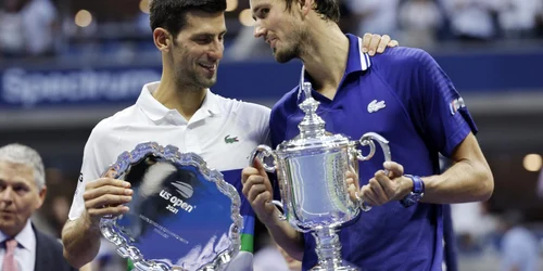 medvedev djokovici 12 septembrie 2021 us open foto epa efe