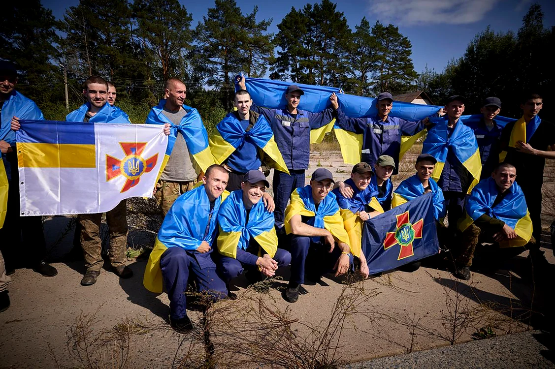 Un nou schimb de prizonieri între Rusia și Ucraina a avut loc pe 14 septembrie FOTO PROFIMEDIA