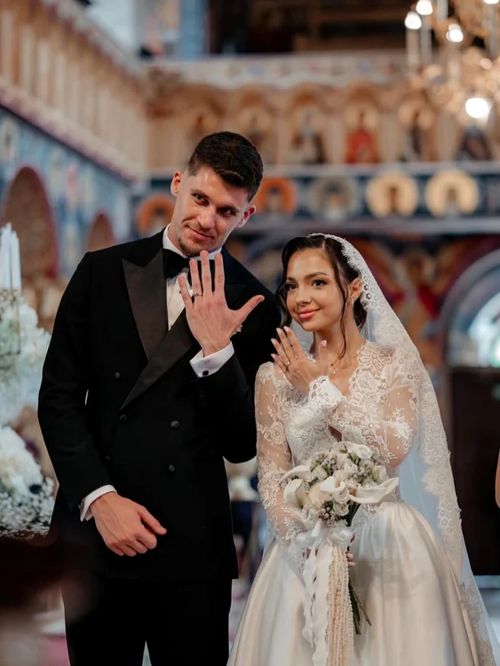 Târnovanu s-a căsătorit la Iași (FOTO: Facebook)
