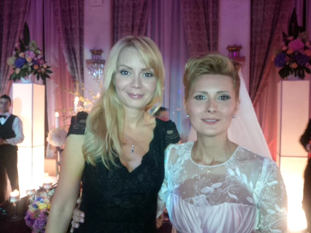 Alessandra Stoicescu, în rochie de mireasă