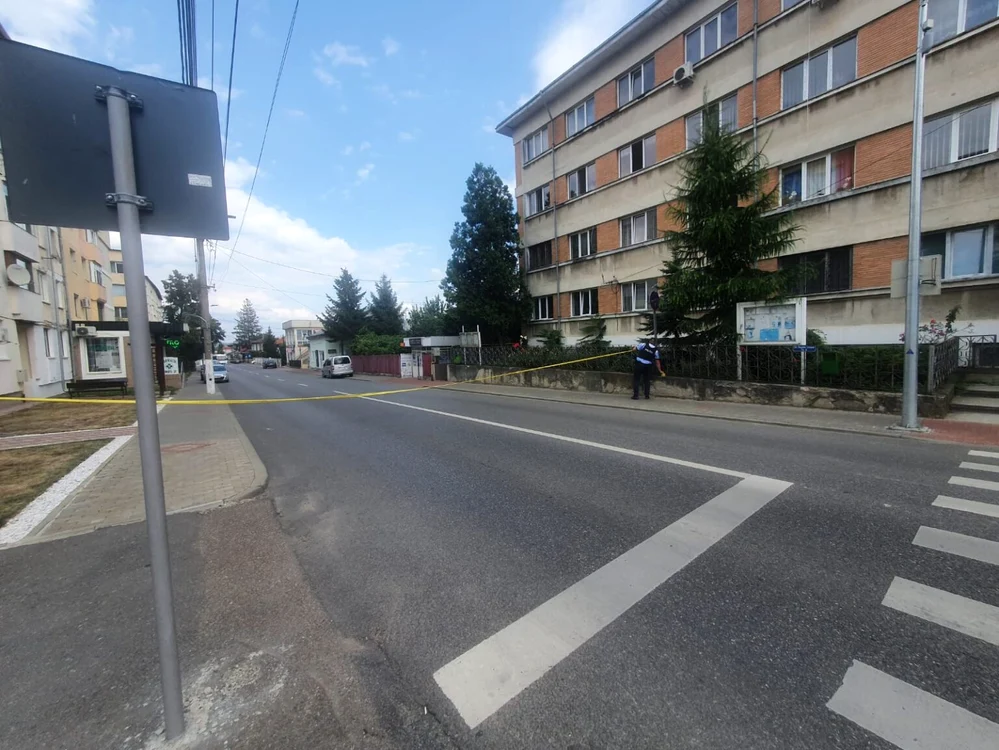 Sediul Poliției Roman FOTO ISU Neamț
