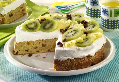 Pastry Cake with Candied Fruit (step by step) jpeg