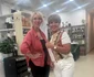 Ieri, hairstilista ei i-a făcut o nouă schimbare de look