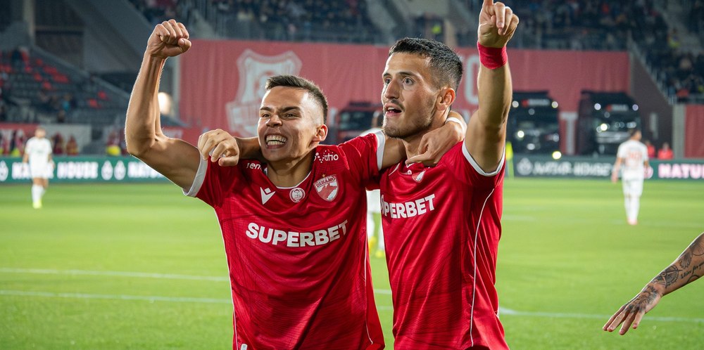 Dinamo și-a lins rănile după umilința cu FCSB și a urcat pe locul 2 în Superliga. Sărbătoare grosolană a „câinilor”