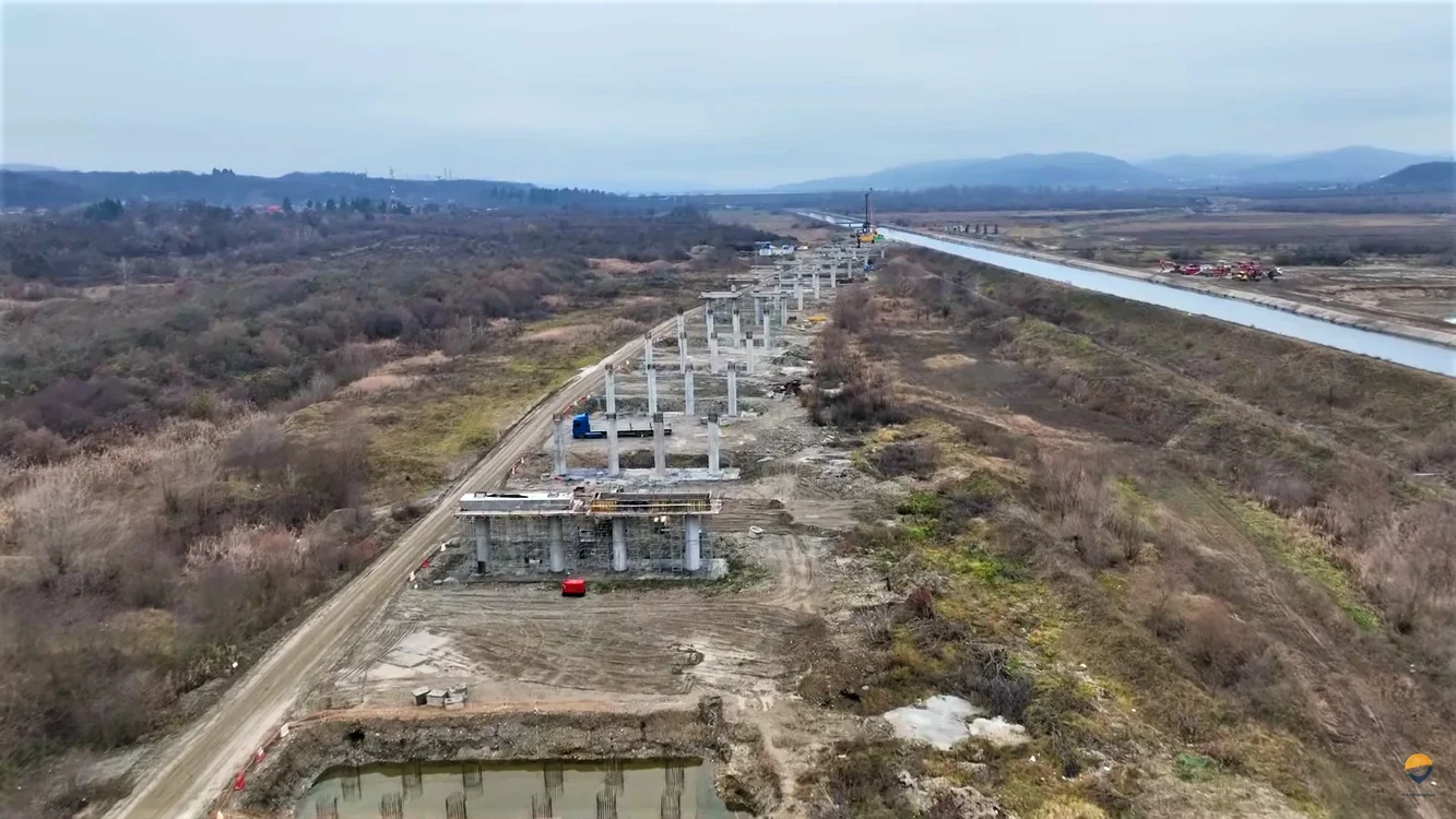 Lucrările la tronsonul 5 au început în septembrie 2021 FOTO Asociația Pro Infrastructură