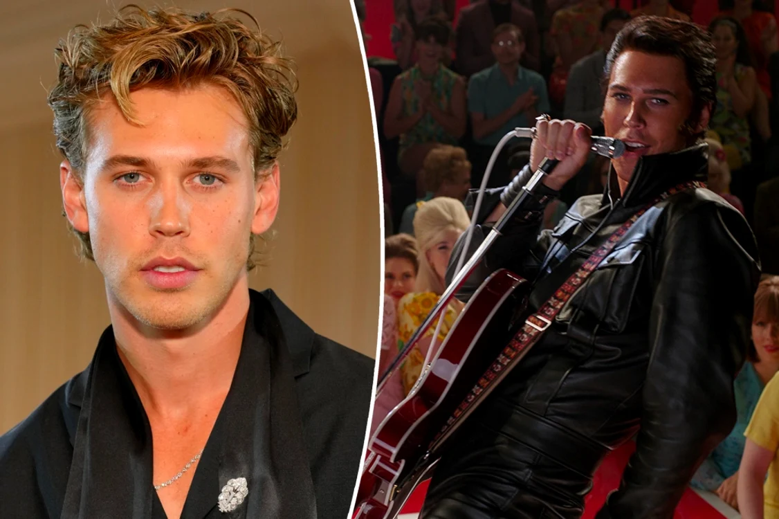 Austin Butler, în interpretarea lui Elvis Presley. Sursa foto: Courtesy of Warner Bros