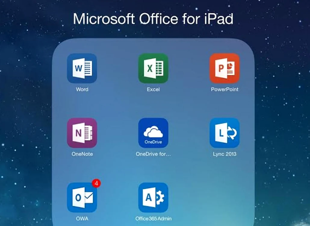 microsoft ofice pentru ipad