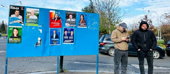 Afișe electorale la București